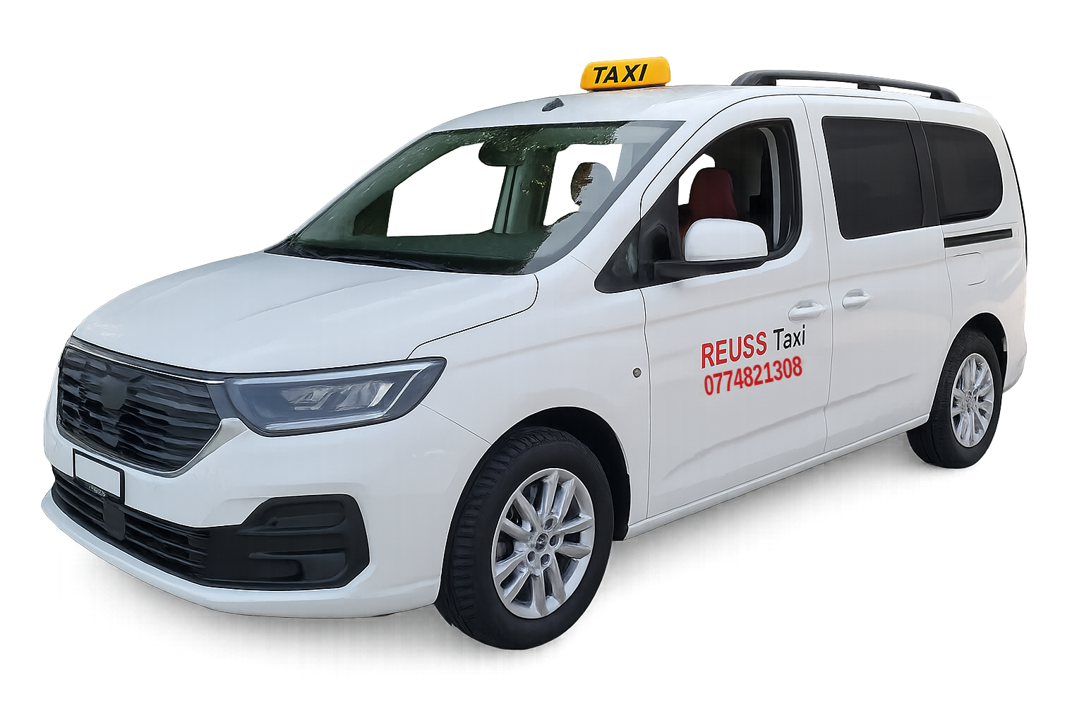 Taxi für den Transport von Menschen mit Behinderungen